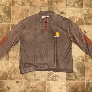 Carhartt Brown Pullover Sweatshirt